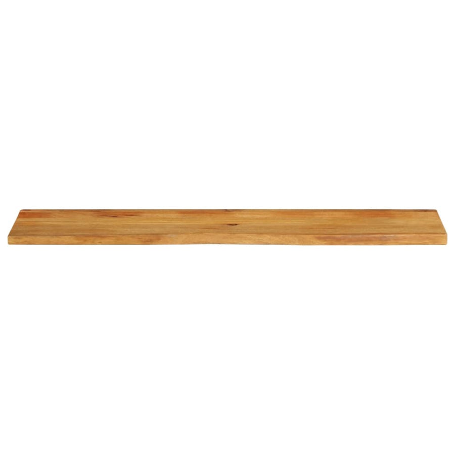 Tafelblad met natuurlijke rand 180x20x2,5 cm massief mangohout