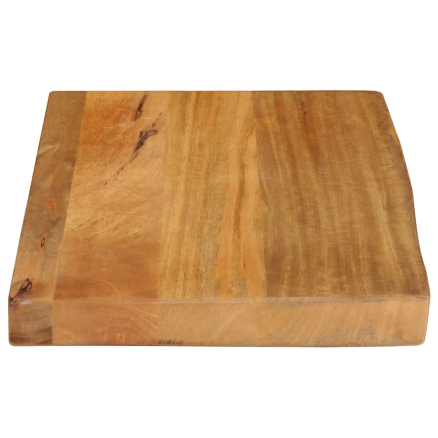 Tafelblad met natuurlijke rand 50x30x2,5 cm massief mangohout