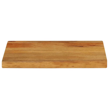 Tafelblad met natuurlijke rand 60x30x2,5 cm massief mangohout