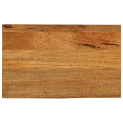 Tafelblad met natuurlijke rand 60x40x2,5 cm massief mangohout