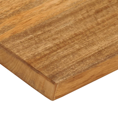 Tafelblad met natuurlijke rand 120x40x2,5 cm massief mangohout