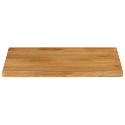 Tafelblad met natuurlijke rand 70x60x2,5 cm massief mangohout