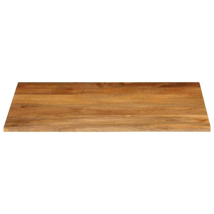 Tafelblad met natuurlijke rand 110x80x2,5 cm massief mangohout