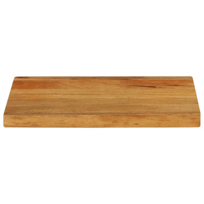 Tafelblad met natuurlijke rand 40x20x3,8 cm massief mangohout
