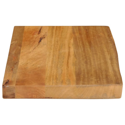 Tafelblad met natuurlijke rand 40x20x3,8 cm massief mangohout