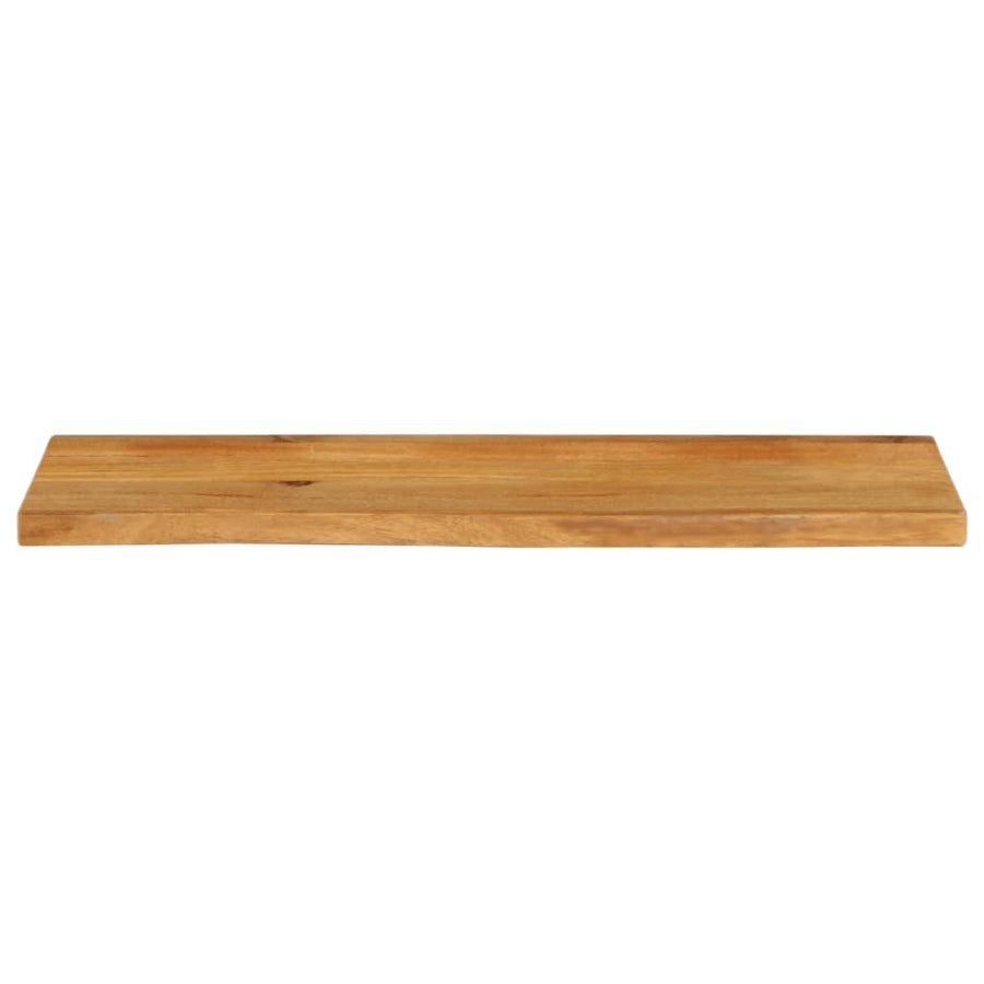 Tafelblad Met Natuurlijke Rand 100X20X3,8 Cm Eikenhouten Afwerking 100 x 20 x 3.8 cm