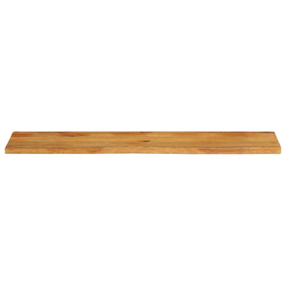 Tafelblad met natuurlijke rand 160x20x3,8 cm massief mangohout