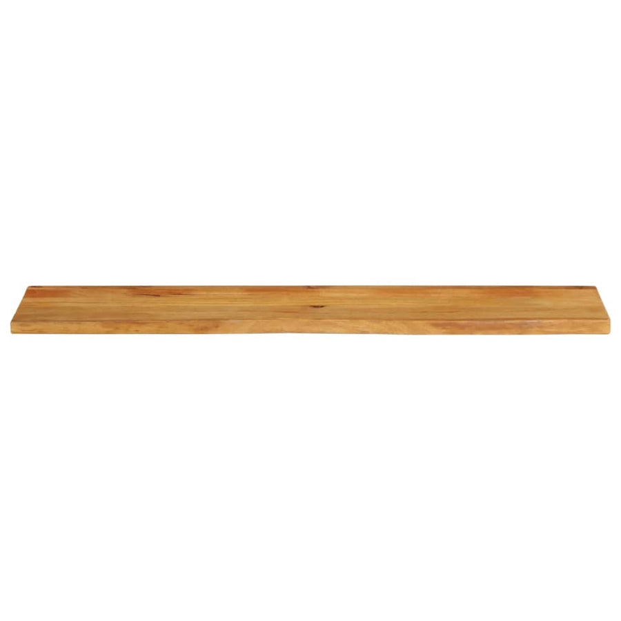 Tafelblad met natuurlijke rand 160x20x3,8 cm massief mangohout