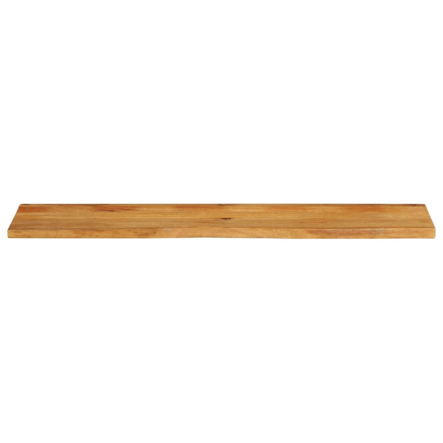 Tafelblad met natuurlijke rand 180x20x3,8 cm massief mangohout