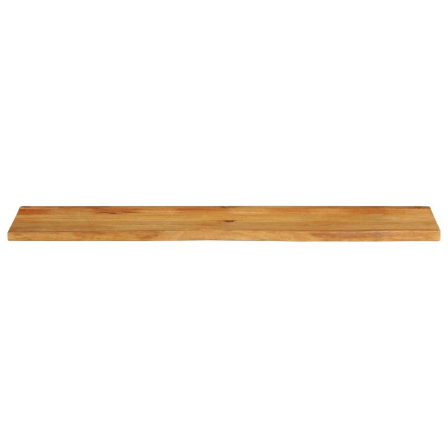 Tafelblad Met Natuurlijke Rand 160X30X3,8 Cm Eikenhouten Afwerking 160 x 30 x 3.8 cm