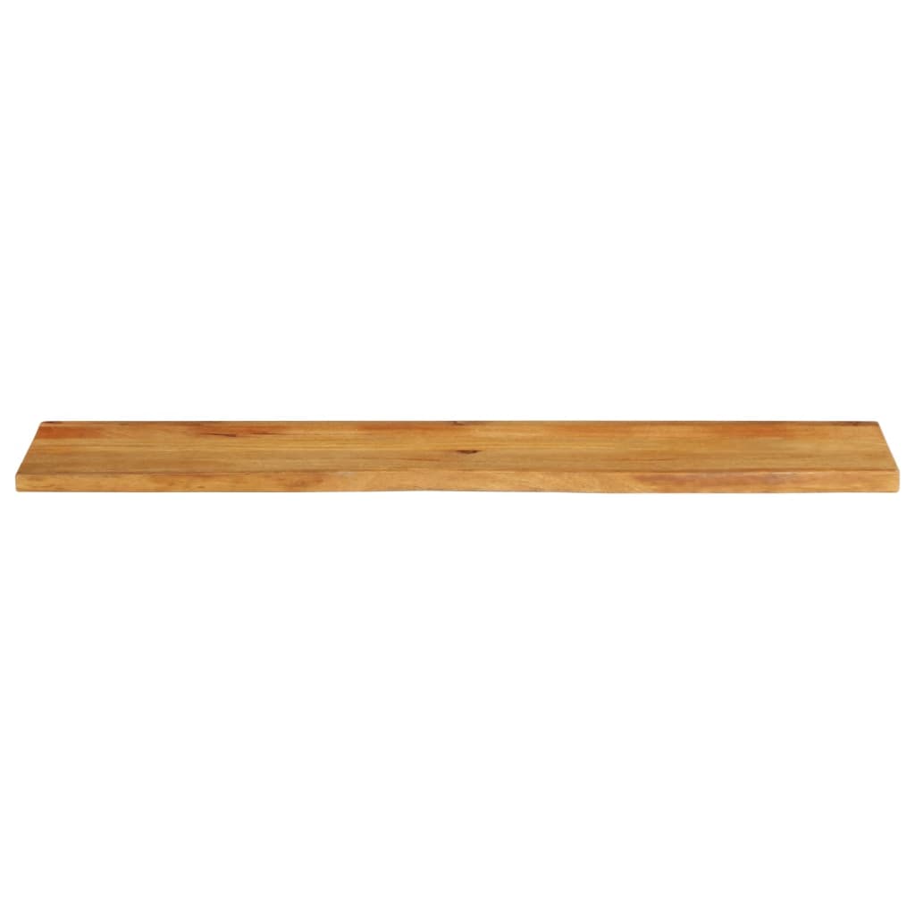 Tafelblad met natuurlijke rand 180x40x3,8 cm massief mangohout