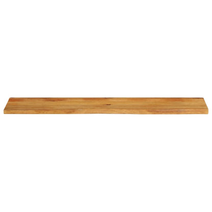 Tafelblad met natuurlijke rand 180x40x3,8 cm massief mangohout