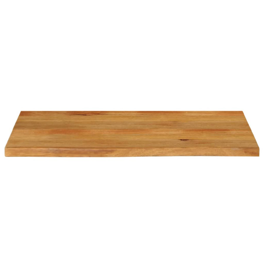 Tafelblad met natuurlijke rand 110x60x3,8 cm massief mangohout