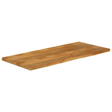 Tafelblad met natuurlijke rand 140x60x3,8 cm massief mangohout