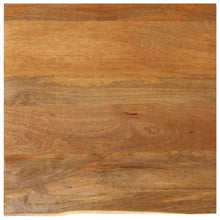 Tafelblad Met Natuurlijke Rand 80X80X3,8 Cm Eikenhouten Afwerking 80 x 80 x 3.8 cm