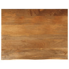 Tafelblad 100x80x3,8 cm massief mangohout natuurlijke rand