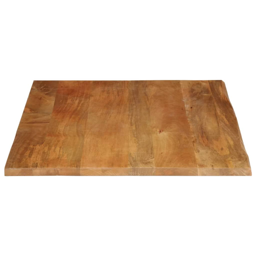 Tafelblad met natuurlijke rand 110x80x3,8 cm massief mangohout
