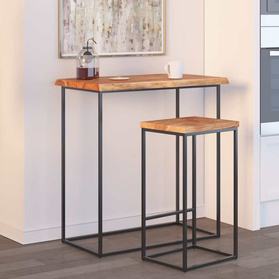 Bijzettafel Natuurlijke Rand 60X40X2,5 Cm 60 x 40 x 2.5 cm