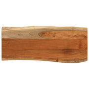 Tafelblad acaciahout 100x40x3,8 cm natuurlijke rand