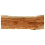 Tafelblad acaciahout 140x40x3,8 cm natuurlijke rand