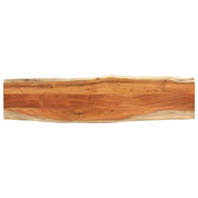 Tafelblad acaciahout 160x40x3,8 cm natuurlijke rand