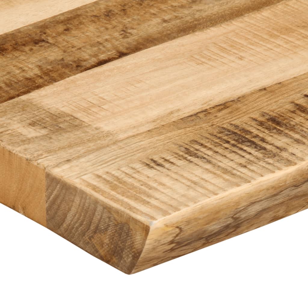 Tafelblad met natuurlijke rand 100x40x2,5 cm massief mangohout