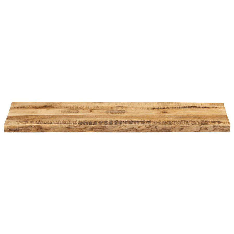 Tafelblad met natuurlijke rand 110x40x2,5 cm massief mangohout