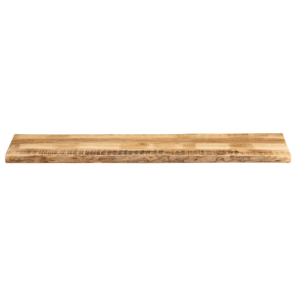 Tafelblad met natuurlijke rand 160x40x2,5 cm massief mangohout