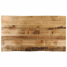 Tafelblad met natuurlijke rand 110x60x2,5 cm massief mangohout