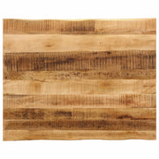 Tafelblad 110x80x2,5 cm massief mangohout natuurlijke rand