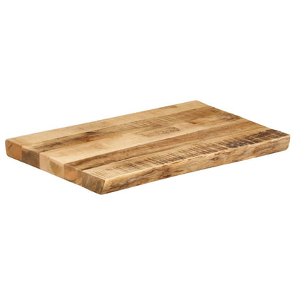Tafelblad Met Natuurlijke Rand 60X40X3,8 Cm Massief Mangohout Ruw Mangohout (Naturel) 38 mm