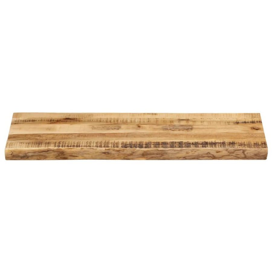 Tafelblad met natuurlijke rand 100x40x3,8 cm massief mangohout