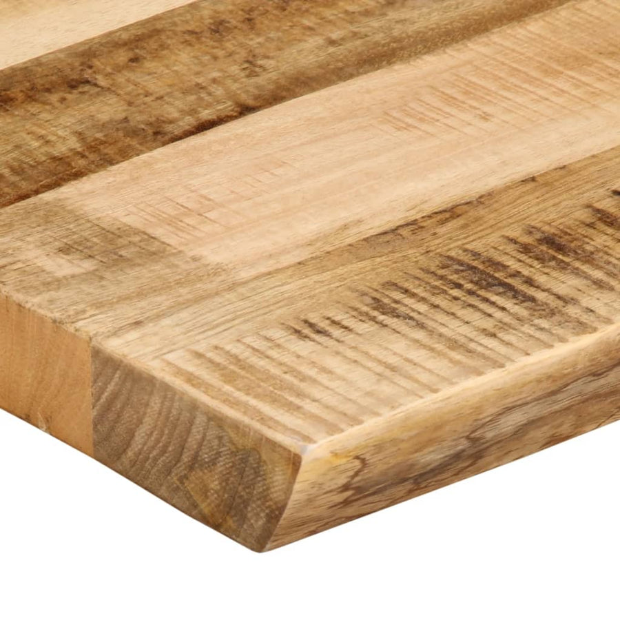 Tafelblad met natuurlijke rand 120x40x3,8 cm massief mangohout