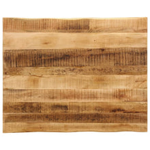 Tafelblad met natuurlijke rand 90x80x3,8 cm massief mangohout