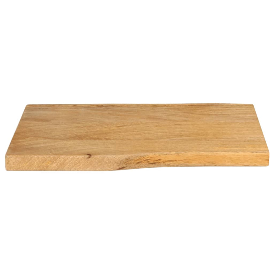 Tafelblad met natuurlijke rand 50x40x2,5 cm massief mangohout