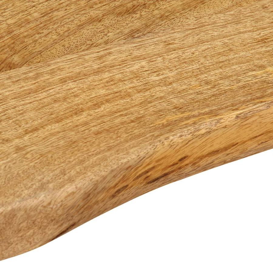 Tafelblad met natuurlijke rand 50x40x2,5 cm massief mangohout