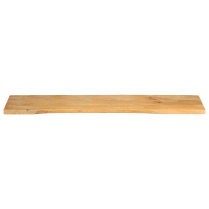 Tafelblad met natuurlijke rand 160x40x2,5 cm massief mangohout