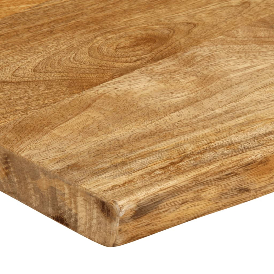 Tafelblad met natuurlijke rand 160x40x2,5 cm massief mangohout