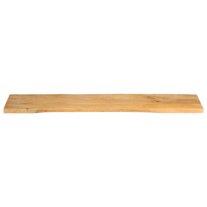 Tafelblad met natuurlijke rand 180x40x2,5 cm massief mangohout