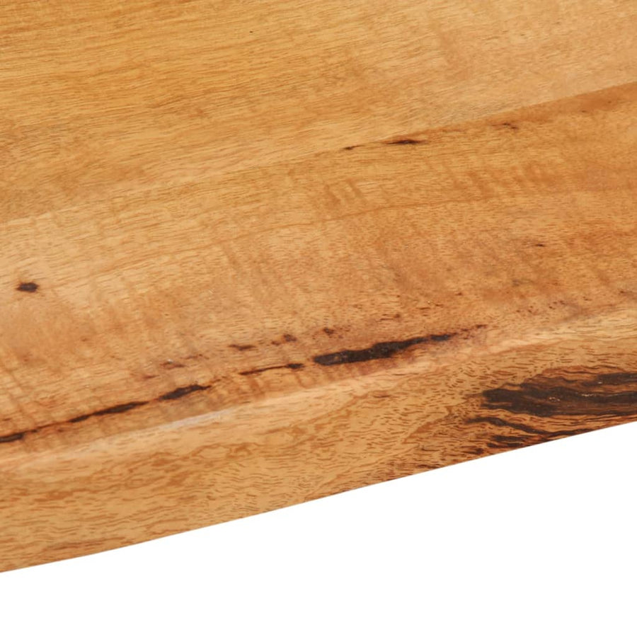 Tafelblad met natuurlijke rand 110x60x2,5 cm massief mangohout