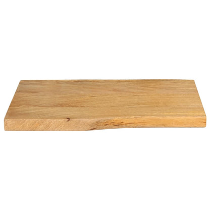 Tafelblad met natuurlijke rand 50x40x3,8 cm massief mangohout