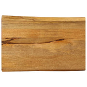 Tafelblad massief mangohout 50x40x3,8 cm natuurlijk