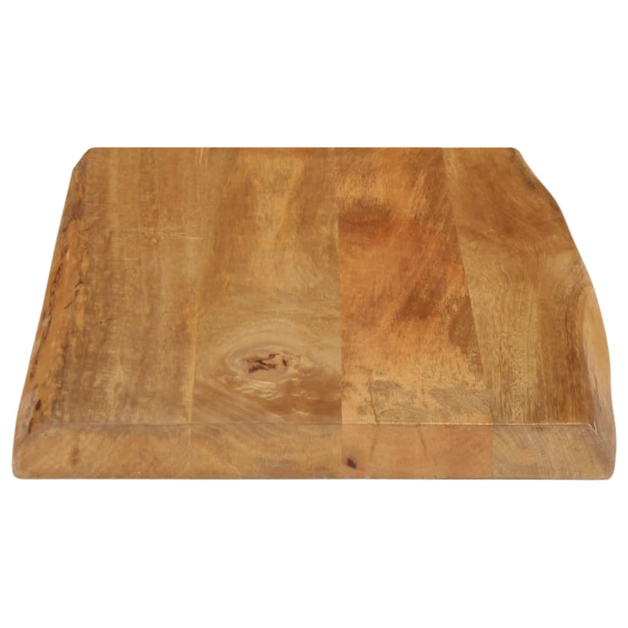 Tafelblad met natuurlijke rand 50x40x3,8 cm massief mangohout