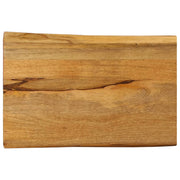 Tafelblad 70x40x3.8 cm massief mangohout natuurlijke rand