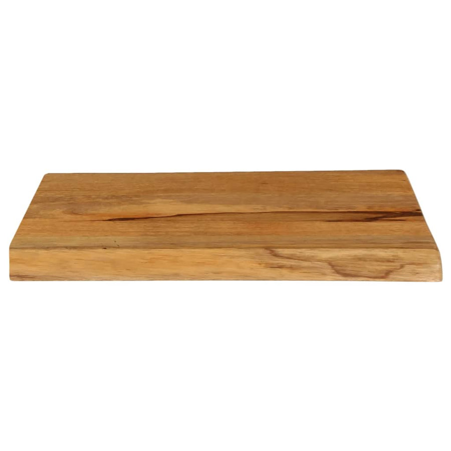 Tafelblad met natuurlijke rand 70x40x3,8 cm massief mangohout