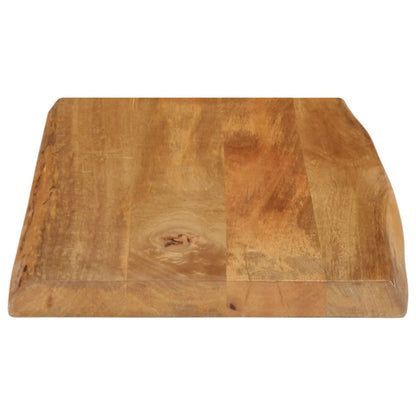 Tafelblad met natuurlijke rand 70x40x3,8 cm massief mangohout