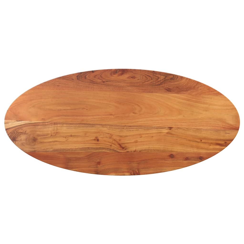 Tafelblad Ovaal 110X40X2,5 Cm Massief Acaciahout