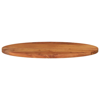 Tafelblad Ovaal 120X60X2,5 Cm Naturel 120 x 60 x 2.5 cm Massief acaciahout