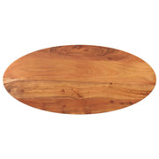 Tafelblad ovaal 110x40x3,8 cm massief acaciahout