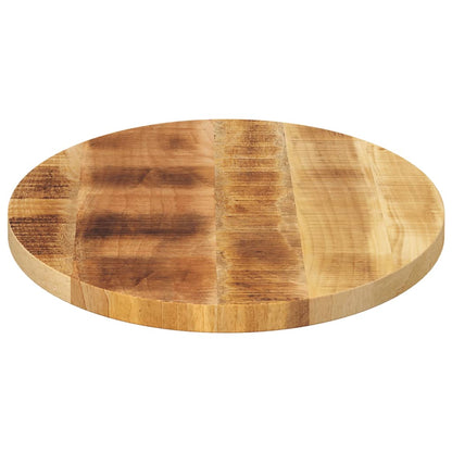 Tafelblad ovaal 90x40x2,5 cm massief mangohout